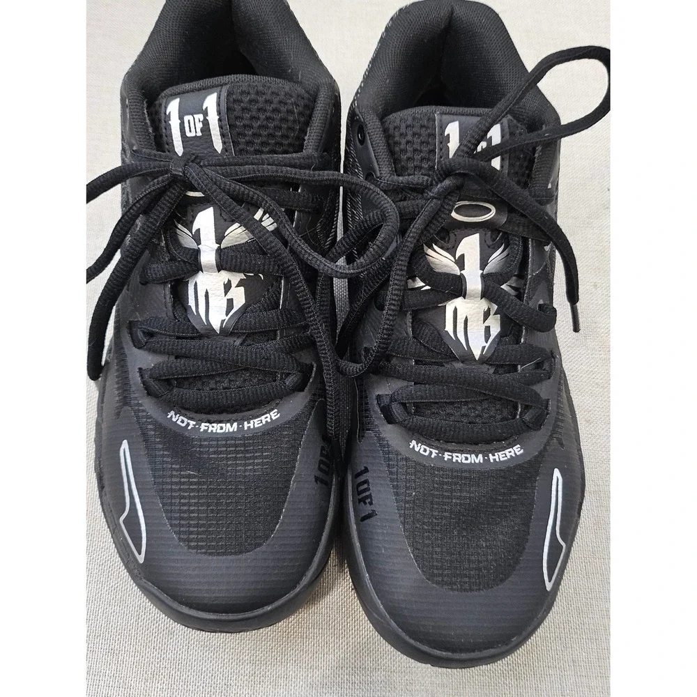 Puma MB.01 Lathrop Basketball Shoes Big Kids 7C Black LaMelo 376888-02 Sneaker